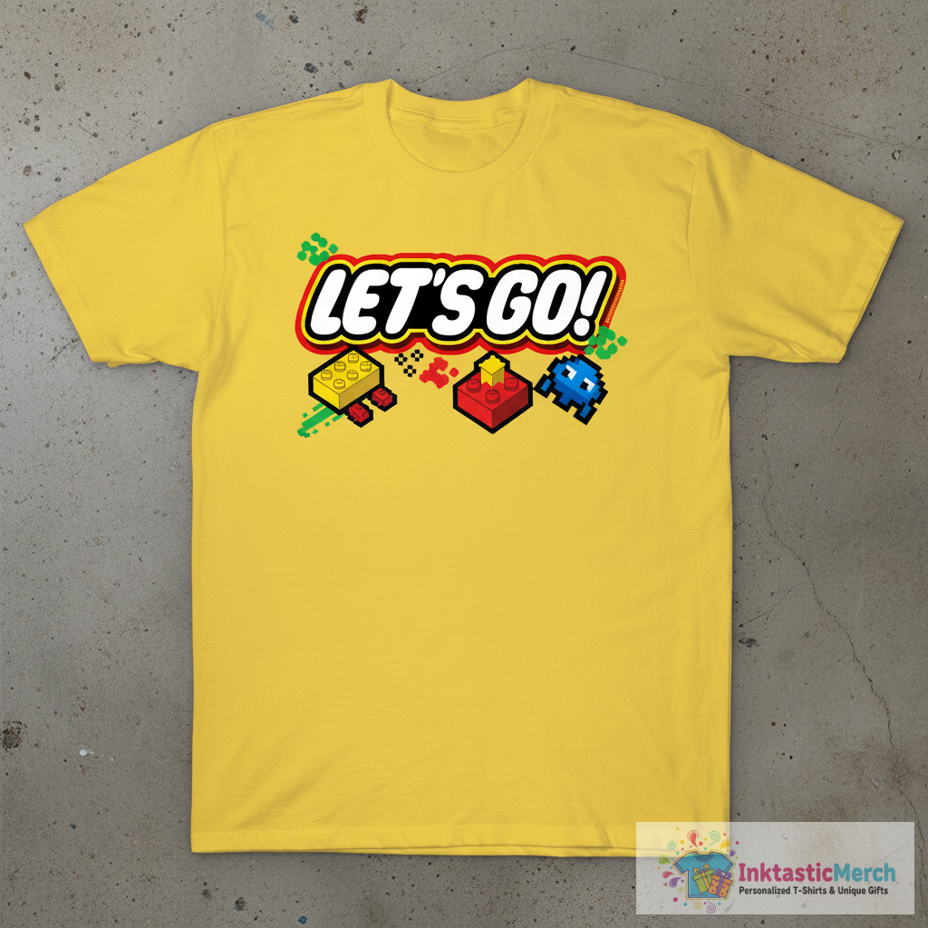Let's Go! (Lego) T-Shirt 1 Let's Go! (Lego) T-Shirt