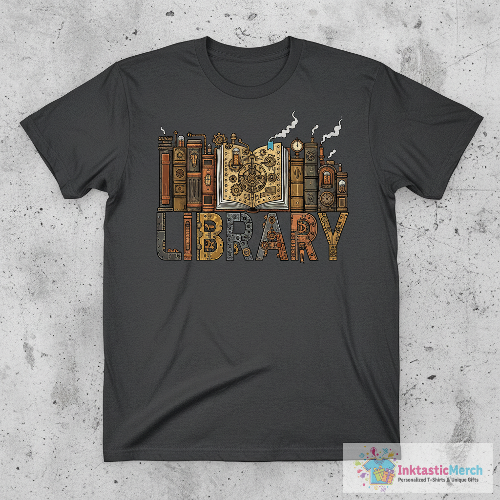Library T-Shirt 1 Library T-Shirt