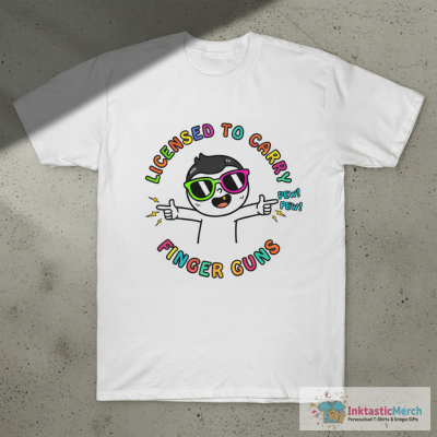Licensed To Carry Finger Guns T-Shirt