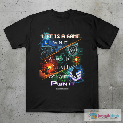 Life Is A Game - Simple T-Shirt