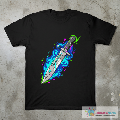 M9 Bayonet Knife CSGO Gaming T-Shirt
