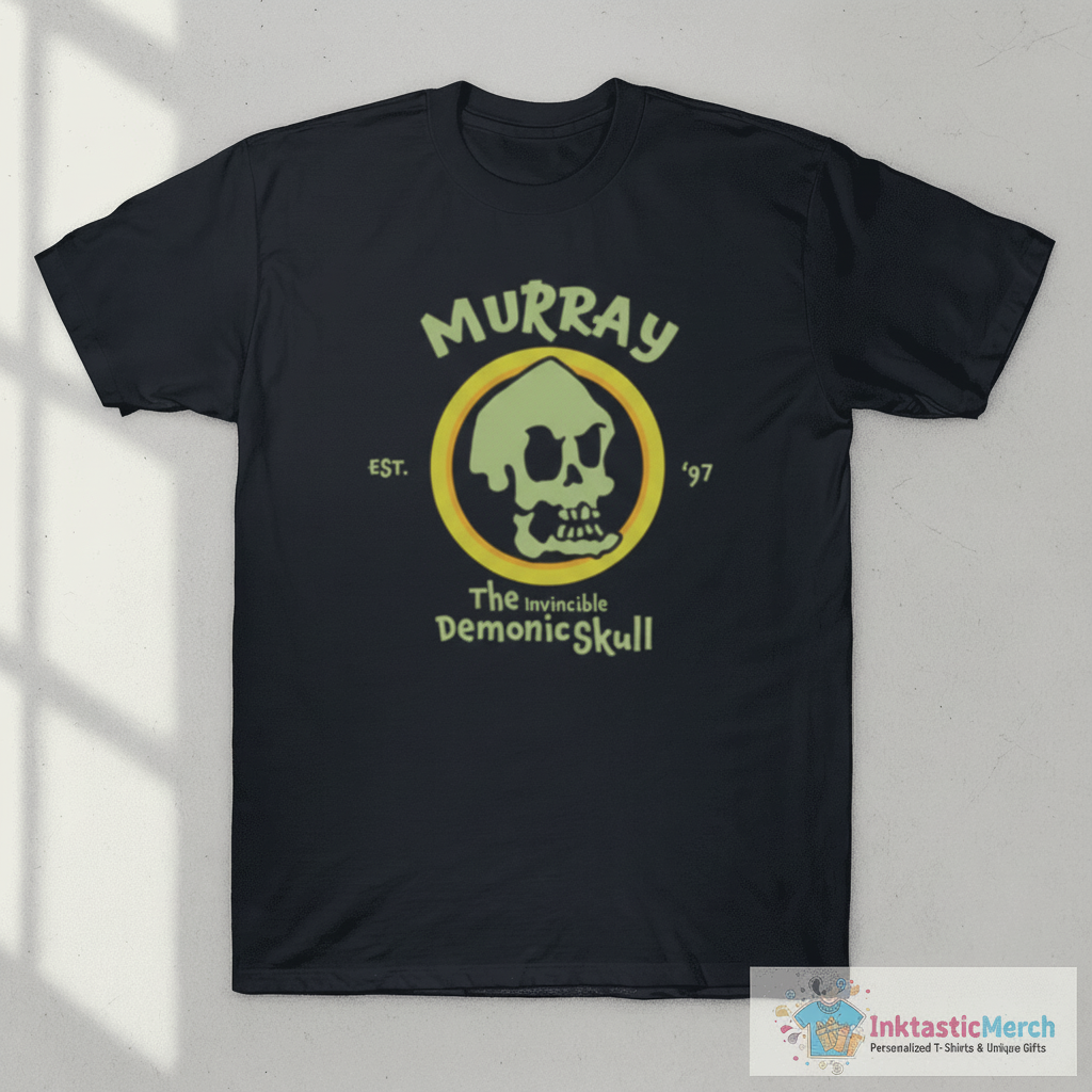 MURRAY, The Invincible Demonic Skull | EST.'97 T-Shirt 1 MURRAY, The Invincible Demonic Skull | EST.'97 T-Shirt