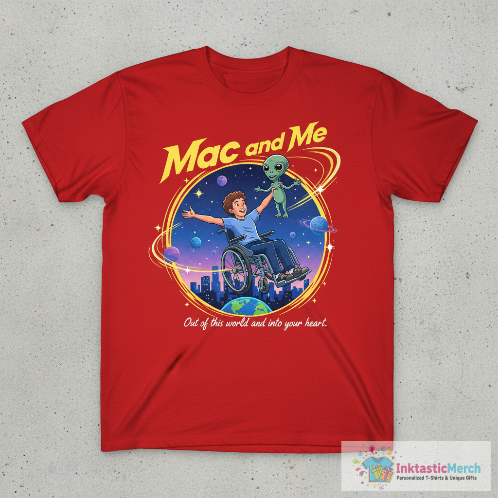 Mac and Me (vers. A) T-Shirt 1 Mac and Me (vers. A) T-Shirt