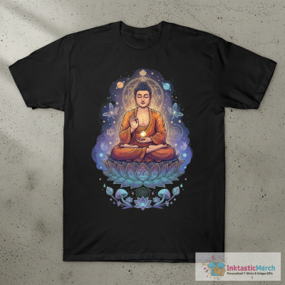 Magic Mushrooms Buddha T-Shirt
