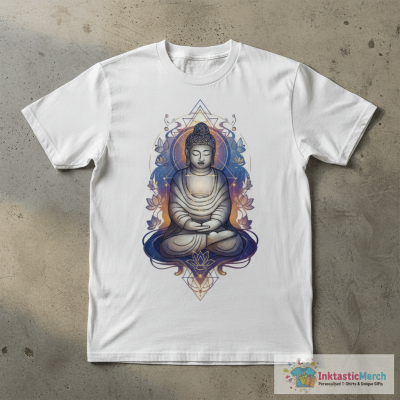 Meditating Buddha in the Garden T-Shirt