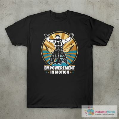 Mens Skydiving Wheelchair Surfing Sky Parachuting Skydiver T-Shirt