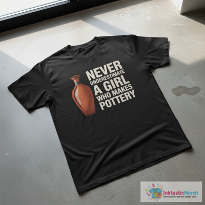 Never Underestimate A Girl Who Makes Pottery T-Shirt
