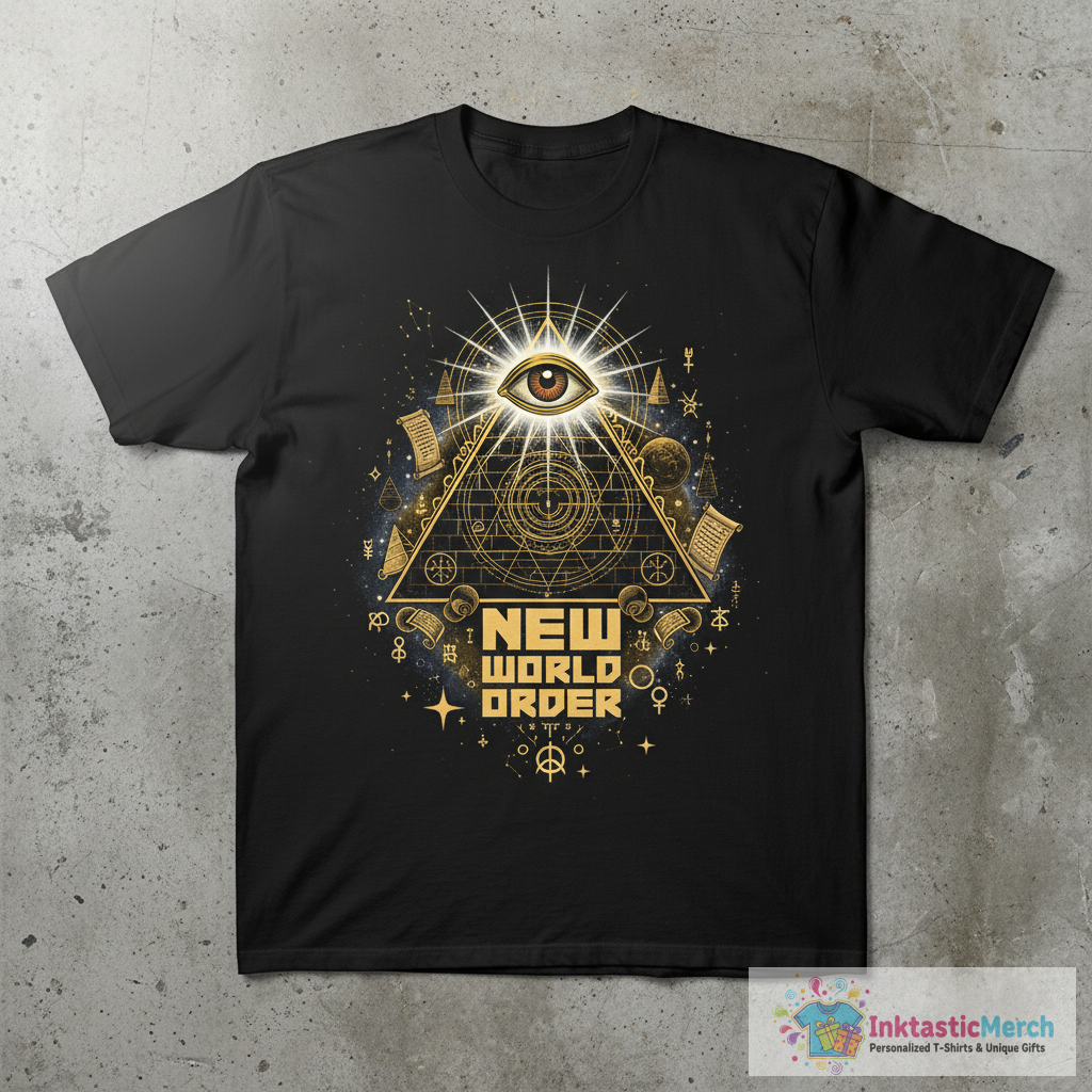 New World Order Illuminati Shirt T-Shirt 1 New World Order Illuminati Shirt T-Shirt