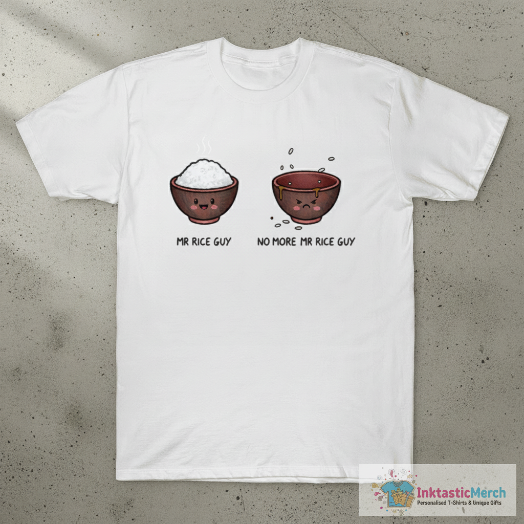 No More Mr Rice Guy T-Shirt 1 No More Mr Rice Guy T-Shirt