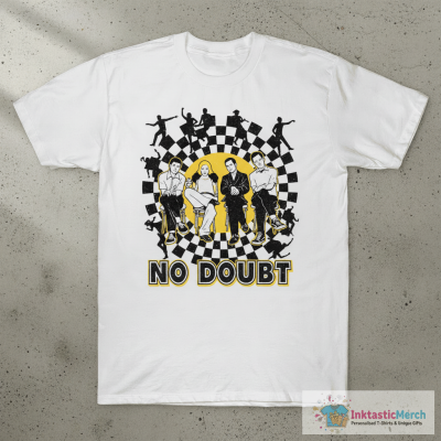 No doubt /// Vintage black and White T-Shirt