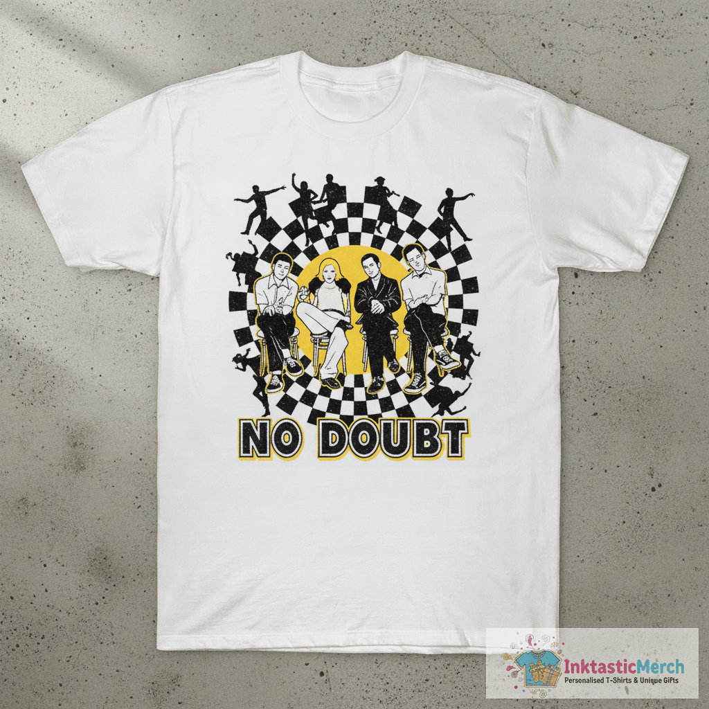No doubt /// Vintage black and White T-Shirt 1 No doubt /// Vintage black and White T-Shirt