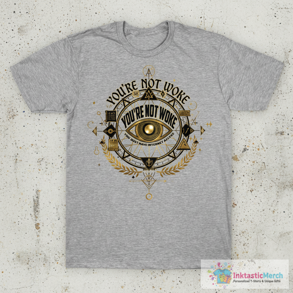 Not Woke T-Shirt 1 Not Woke T-Shirt