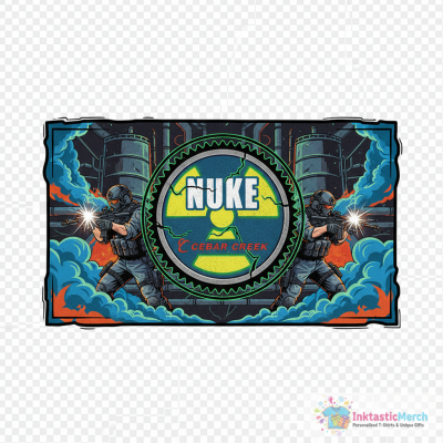 Nuke map icon T-Shirt