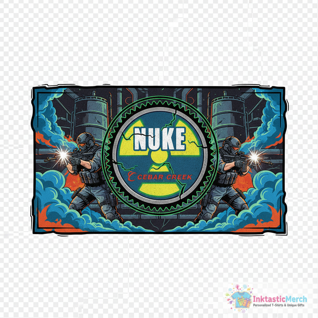 Nuke map icon T-Shirt 1 Nuke map icon T-Shirt