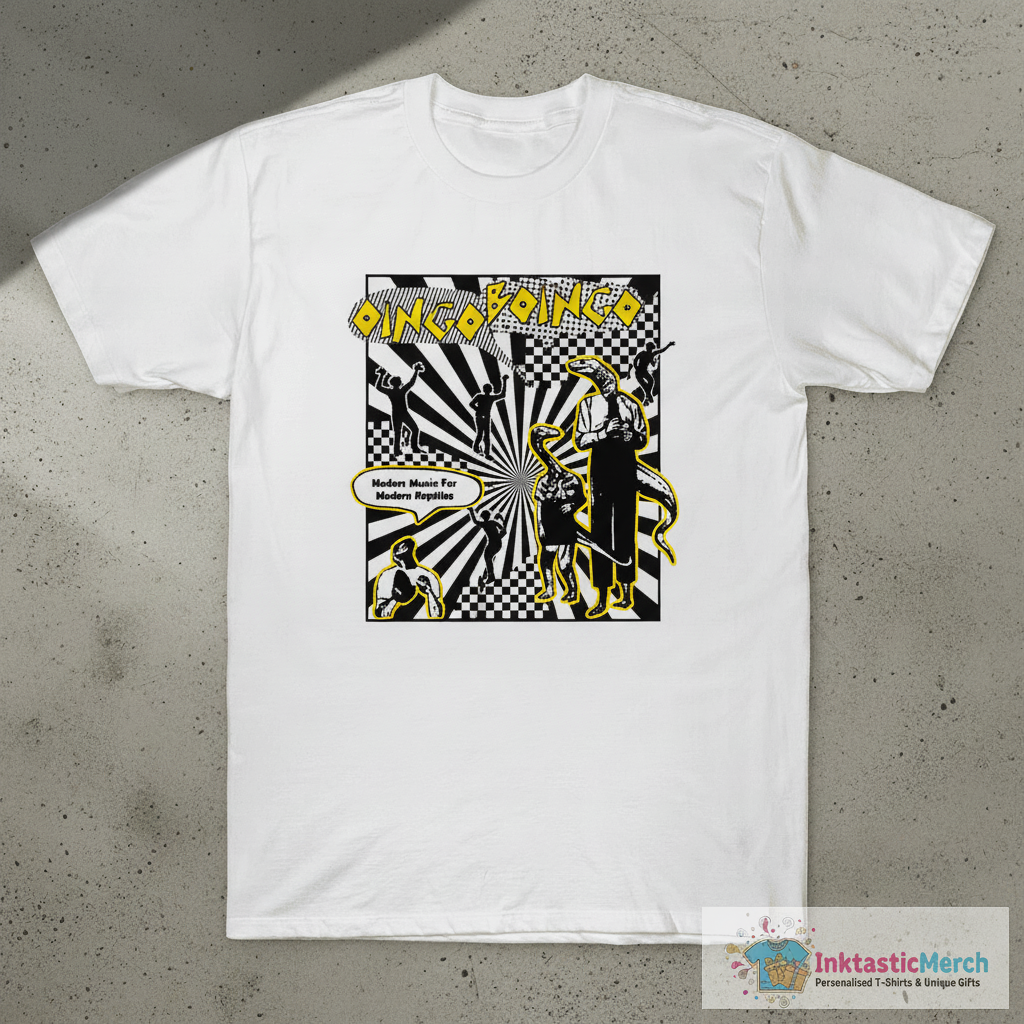 Oingo Boingo Raptiles T-Shirt 1 Oingo Boingo Raptiles T-Shirt