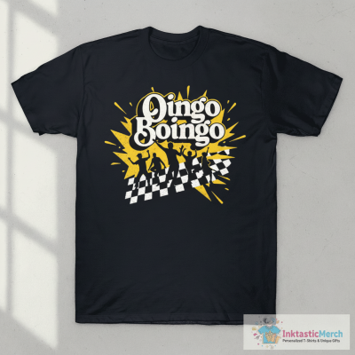 Oingo Boingo // Retro Fan Art Design T-Shirt
