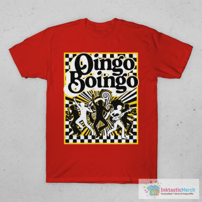 Oingo Boingo ///// Retro Fan Art Design T-Shirt