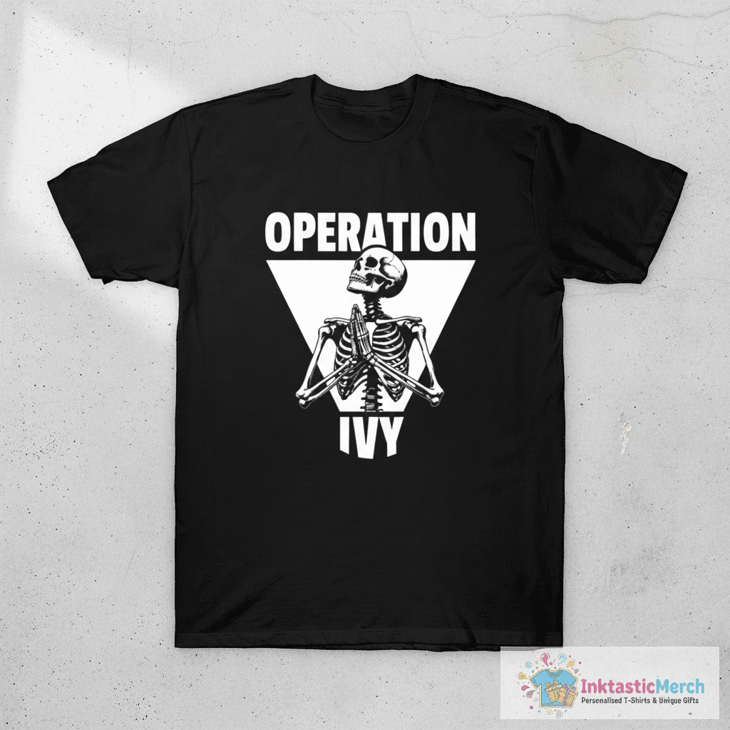 Operation Ivy skull T-Shirt 1 Operation Ivy skull T-Shirt