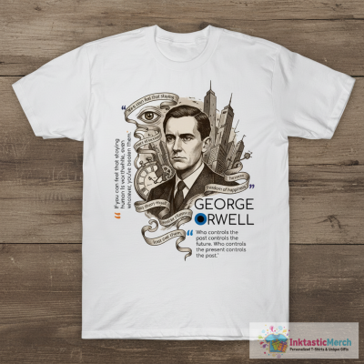 Orwell Quote Collage T-Shirt