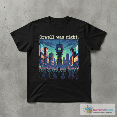 Orwell was right. T-Shirt