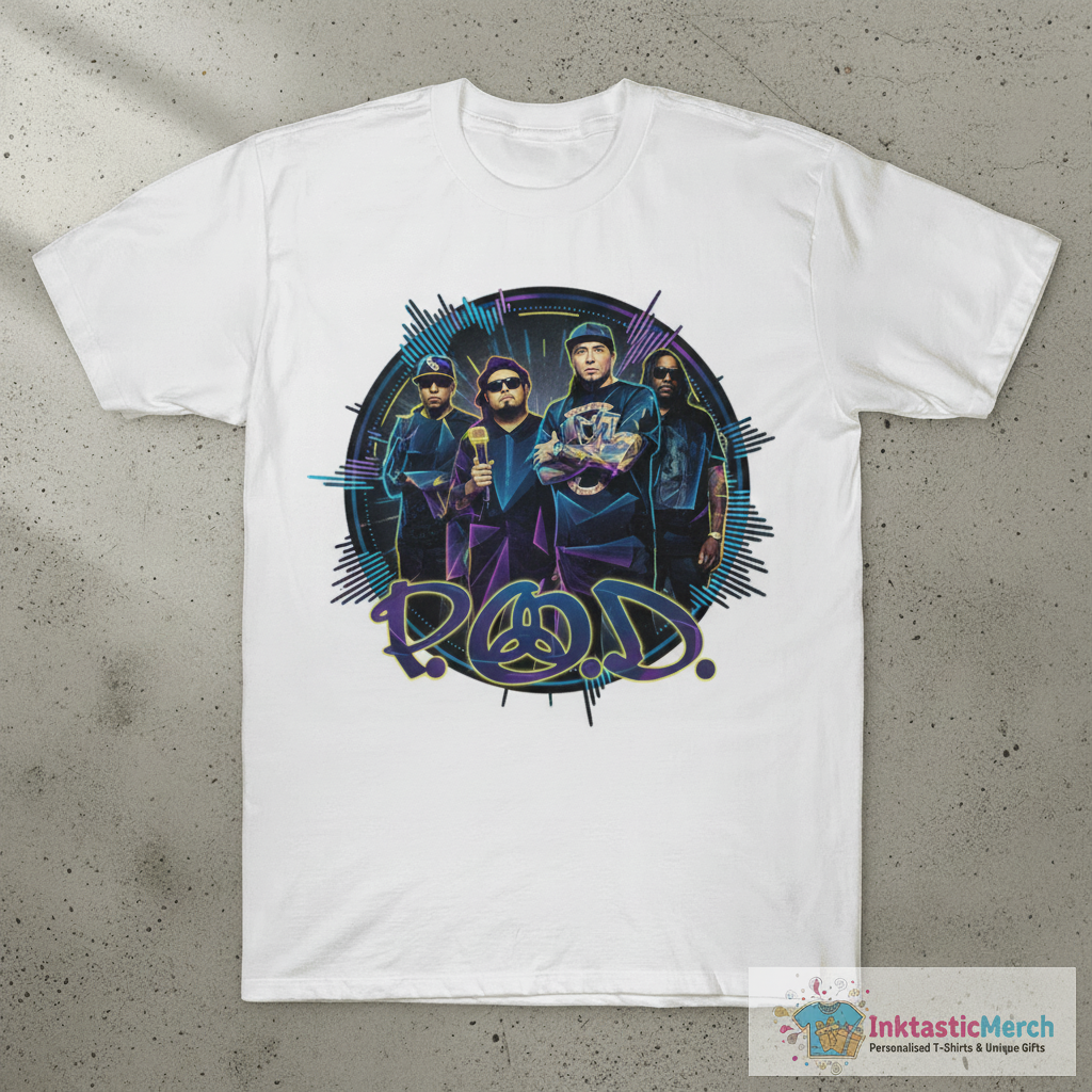 POD Band 1992 - Music Band Vintage 90s T-Shirt 1 POD Band 1992 - Music Band Vintage 90s T-Shirt