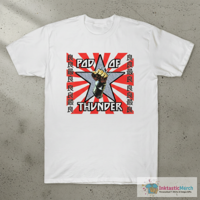 POD OF THUNDER RISING SUN GGRG RED T-Shirt
