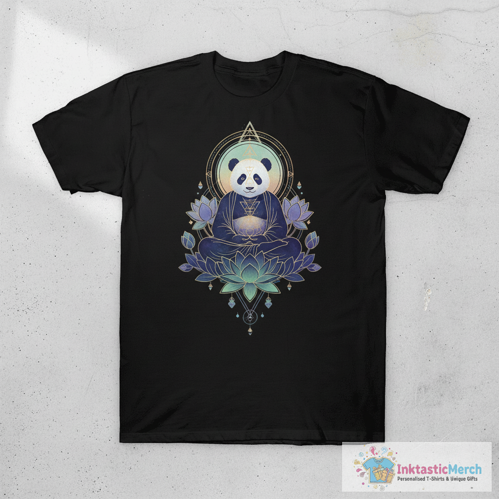 Panda Buddha WPH MEDIA T-Shirt 1 Panda Buddha WPH MEDIA T-Shirt