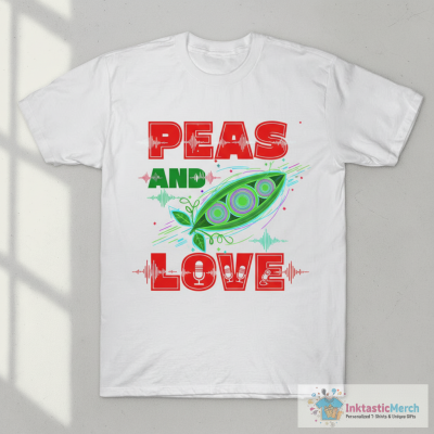 Peace And Love, Food Pun T-Shirt