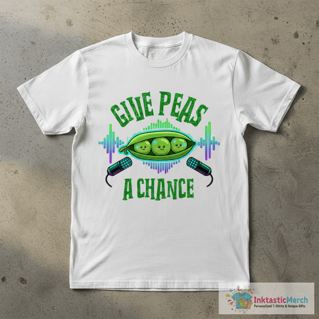 Peas In A Pod Pun T-Shirt 1 Peas In A Pod Pun T-Shirt