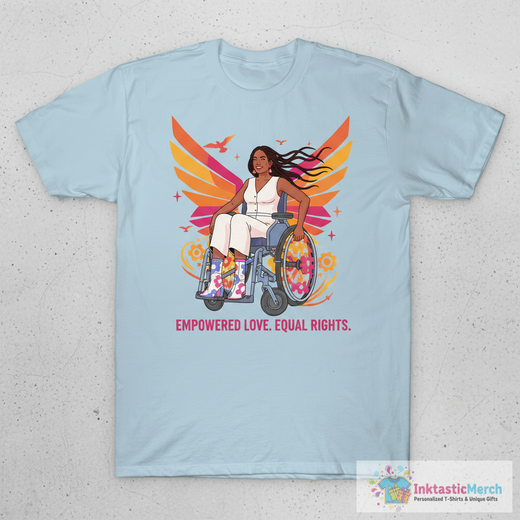 People with Disabilities Deserve Marriage Equality T-Shirt 1 People with Disabilities Deserve Marriage Equality T-Shirt