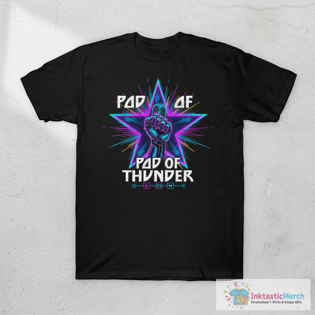 Pod of Thunder Star Fist T-Shirt 1 Pod of Thunder Star Fist T-Shirt