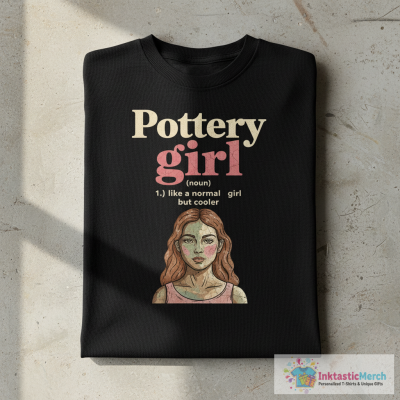 Potteress Ceramic Pottery Pottery Handmade Clay Gift T-Shirt