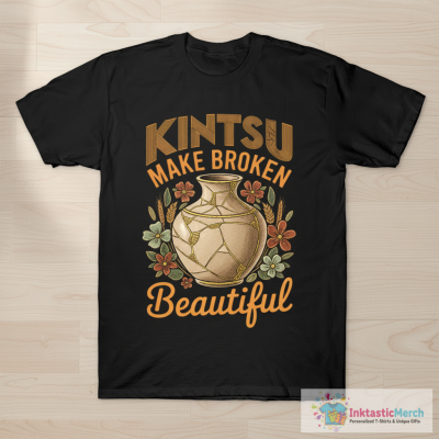 Pottery Ceramics Japanese Kintsugi Makes Broken Beautiful T-Shirt