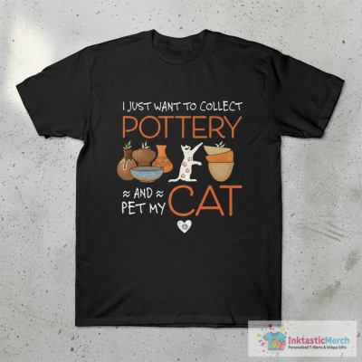 Pottery Collectors Who Love Cats T-Shirt