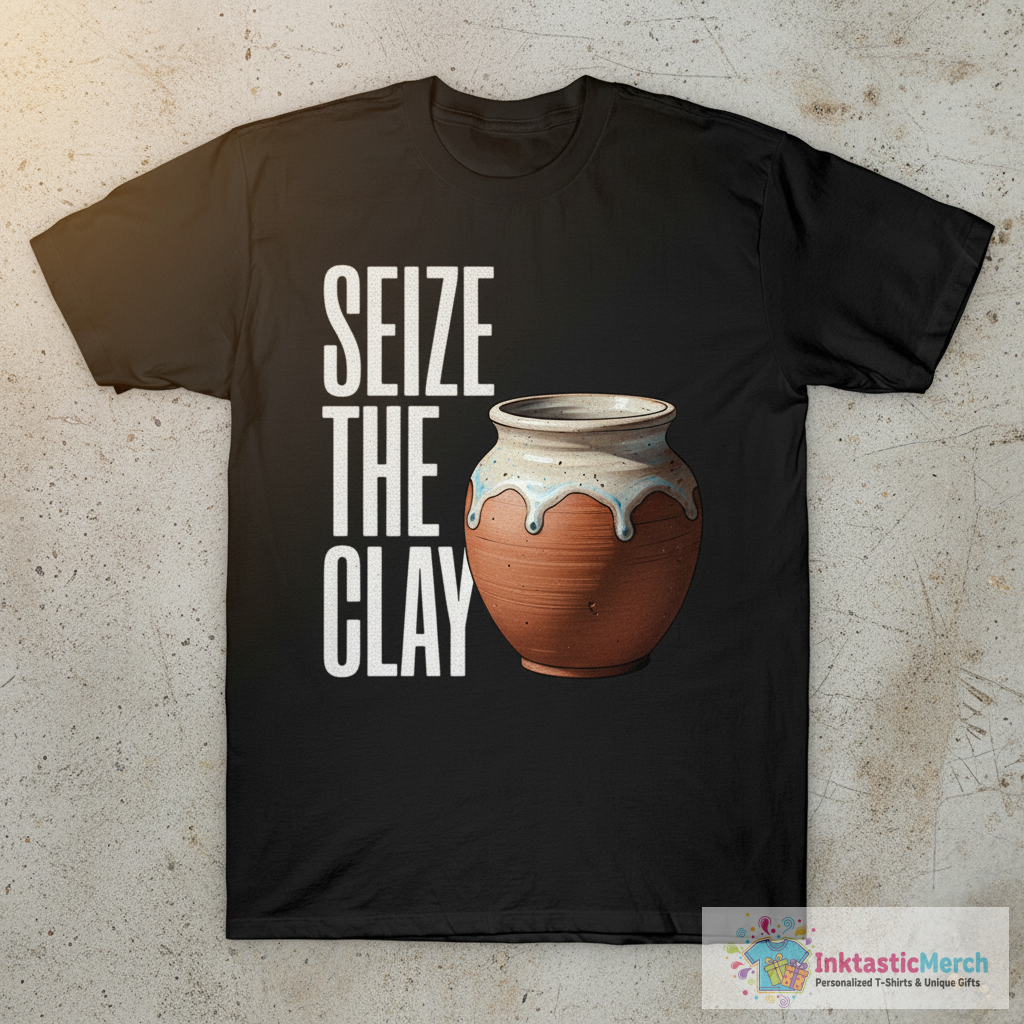 Pottery Gift For Men Women Cool Ceramic Clay Pottery T-Shirt 1 Pottery Gift For Men Women Cool Ceramic Clay Pottery T-Shirt