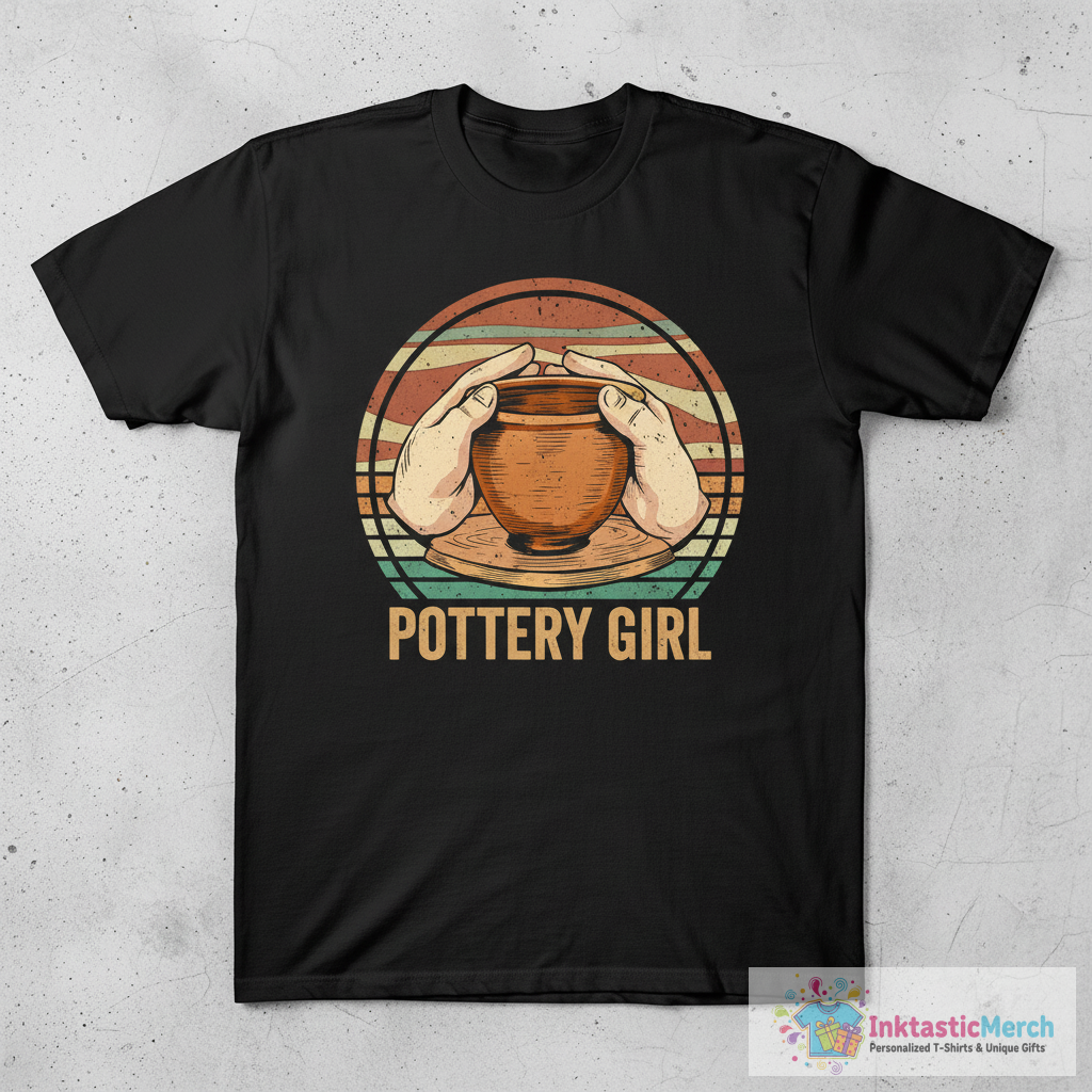 Pottery Girl T-Shirt 1 Pottery Girl T-Shirt
