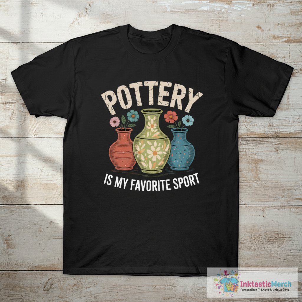 Pottery Is My Favorite Sport Pottery T-Shirt 1 Pottery Is My Favorite Sport Pottery T-Shirt