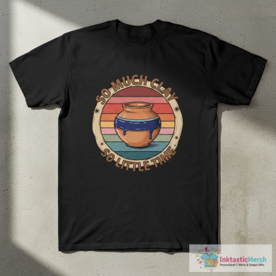 Pottery Pot Dealer For Pottery Artists & Clay Potters T-Shirt