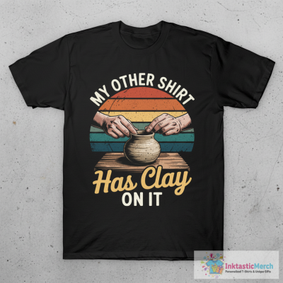 Pottery Thrower Ceramist Potter Clay Artist T-Shirt