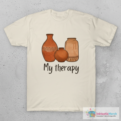 Pottery is my therapy - pottery lover T-Shirt