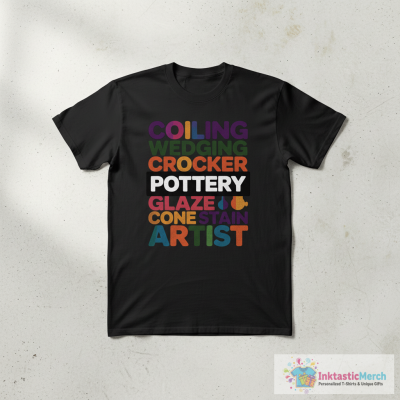 Proud Clay Pottery Heart for Ceramic Artist T-Shirt