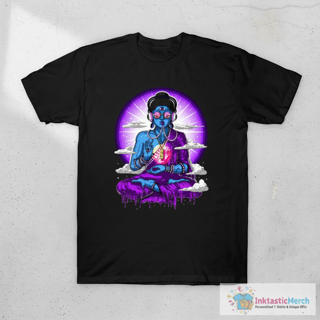 Psychedelic Buddha T-Shirt 1 Psychedelic Buddha T-Shirt