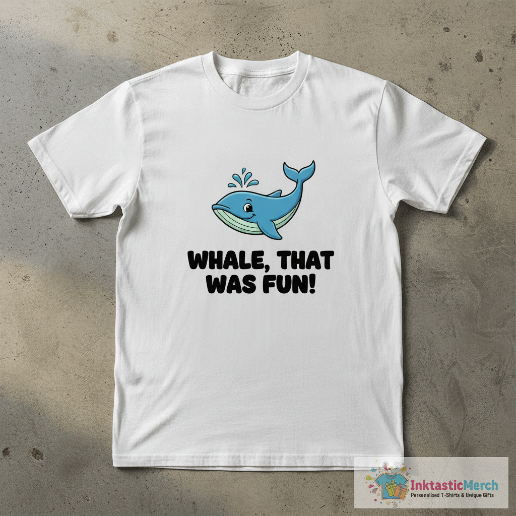 Punny Funny Whale That Was Fun shirt T-Shirt 1 Punny Funny Whale That Was Fun shirt T-Shirt