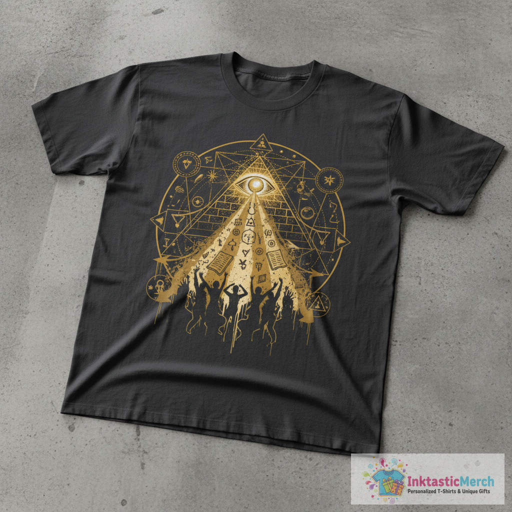 RAVE NEW WORLD ORDER T-Shirt 1 RAVE NEW WORLD ORDER T-Shirt