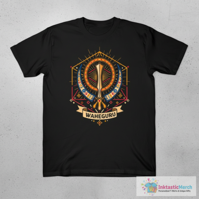 Retro 80s Sikh Khanda T-Shirt