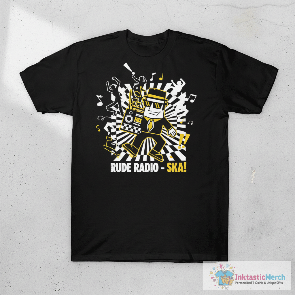 Rude Radio - SKA! T-Shirt 1 Rude Radio - SKA! T-Shirt