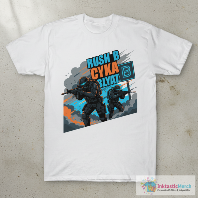 Rush B CYKA BLYAT - CS|GO T-Shirt