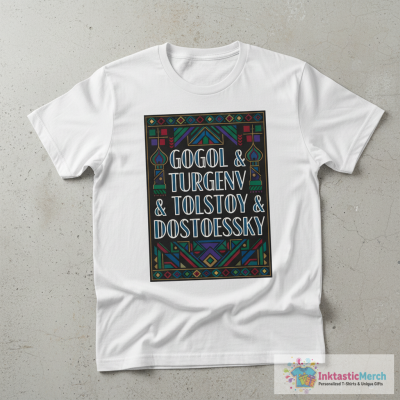 Russian Literature List T-Shirt