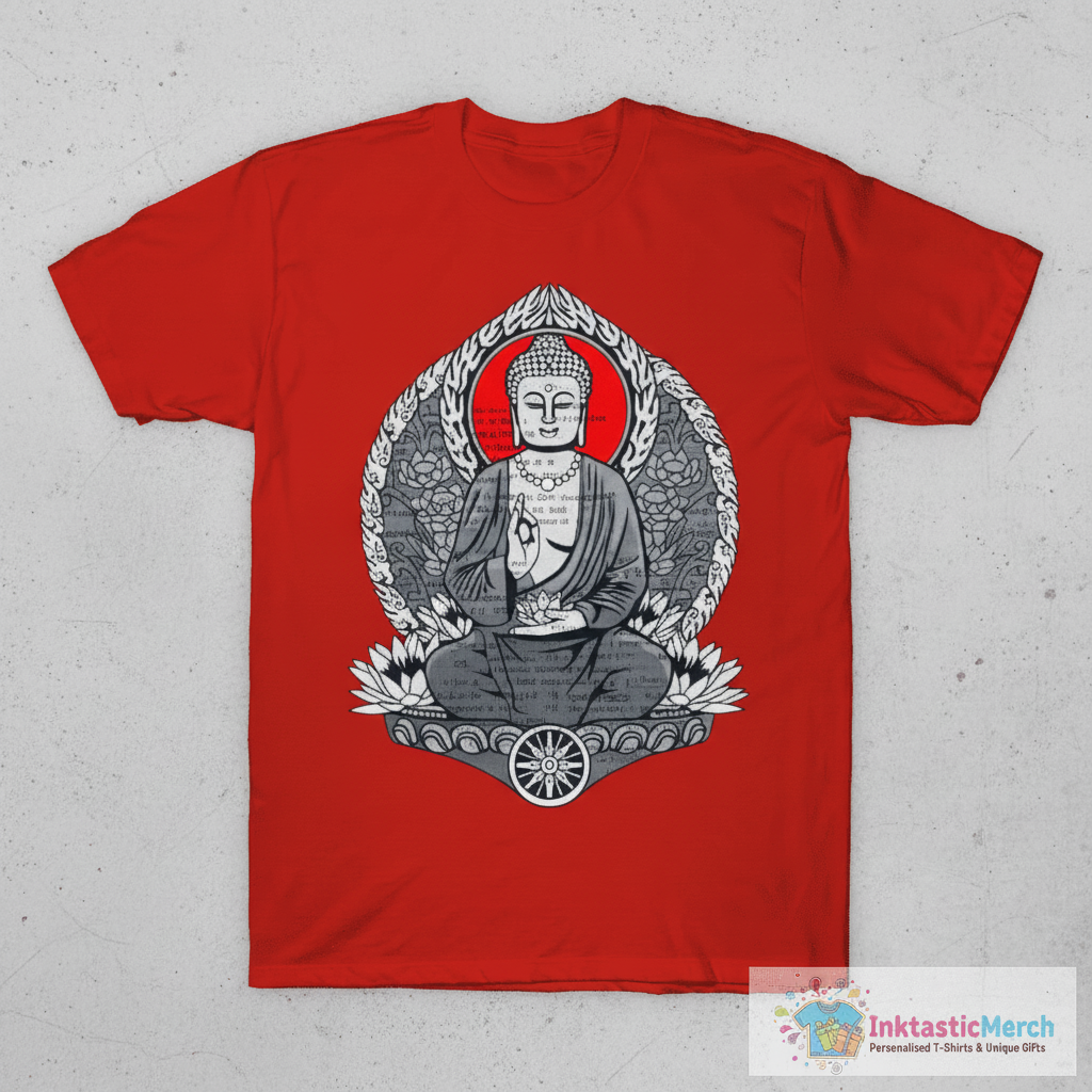 SIDDHARTHA GAUTAMA BUDDHA SUNRISE T-Shirt 1 SIDDHARTHA GAUTAMA BUDDHA SUNRISE T-Shirt