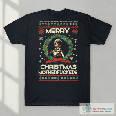 Samuel L Jackson Merry Christmas motherfucker sweater